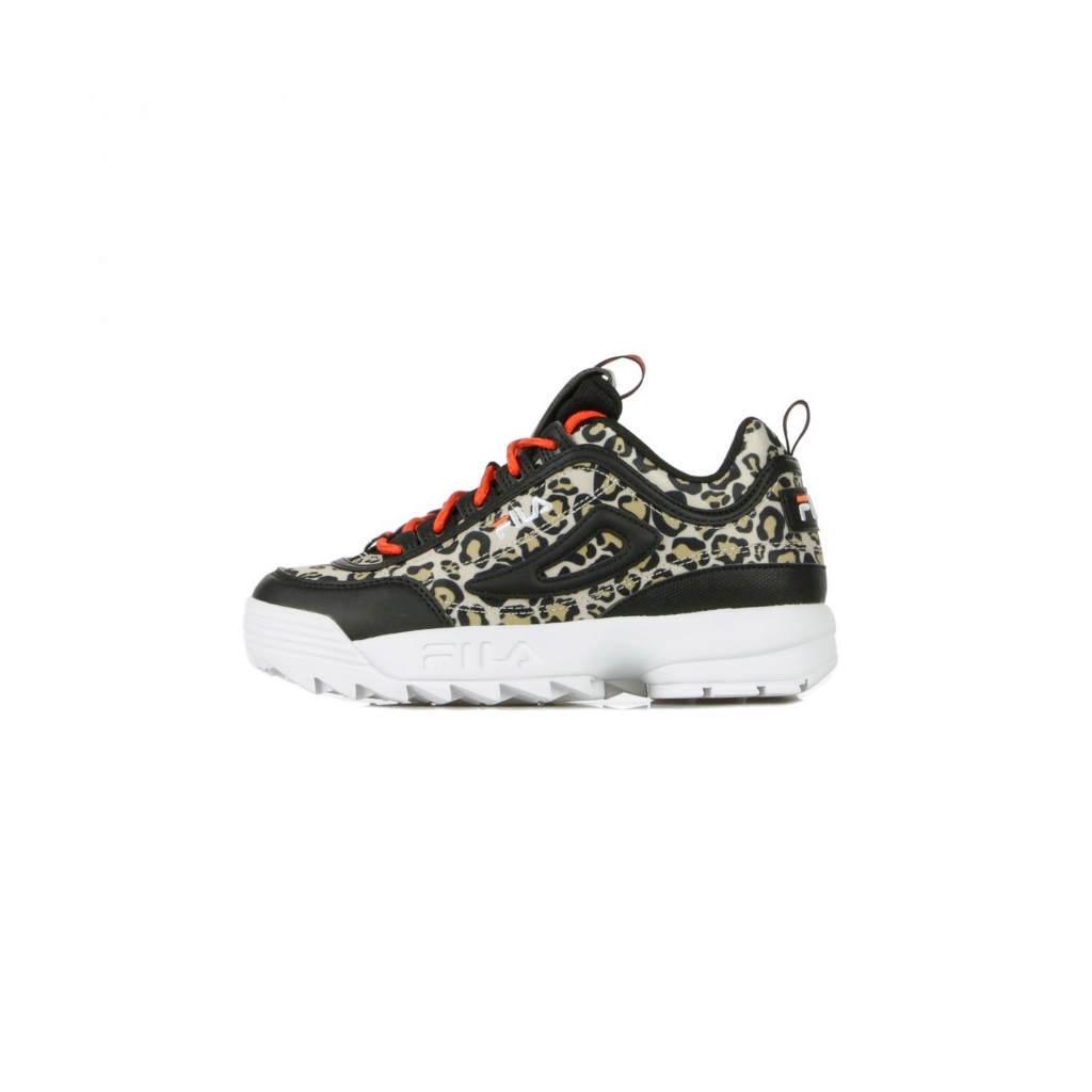 SCARPA BASSA DISRUPTOR ANIMAL WMN LEOPARD/BLACK