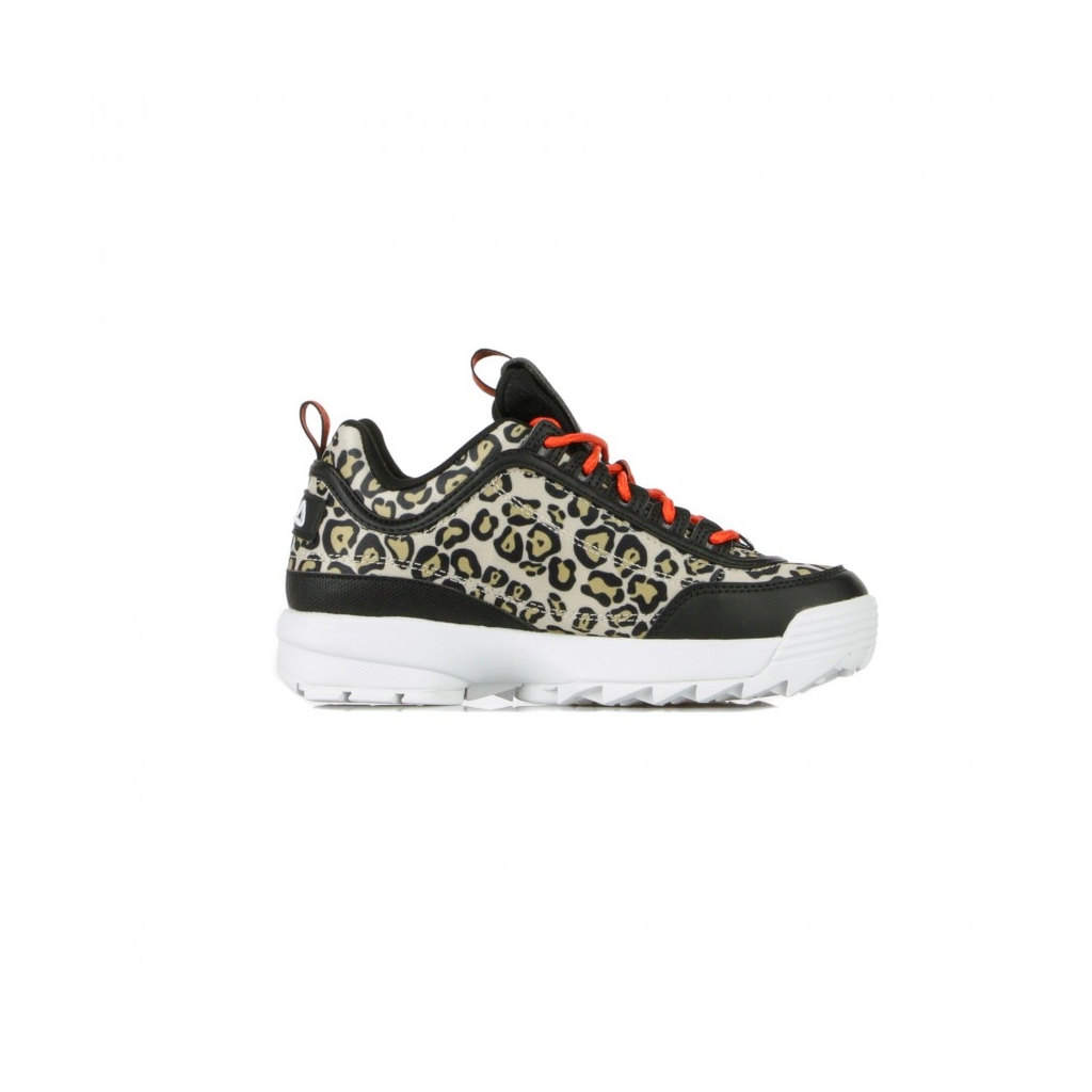 SCARPA BASSA DISRUPTOR ANIMAL WMN LEOPARD/BLACK