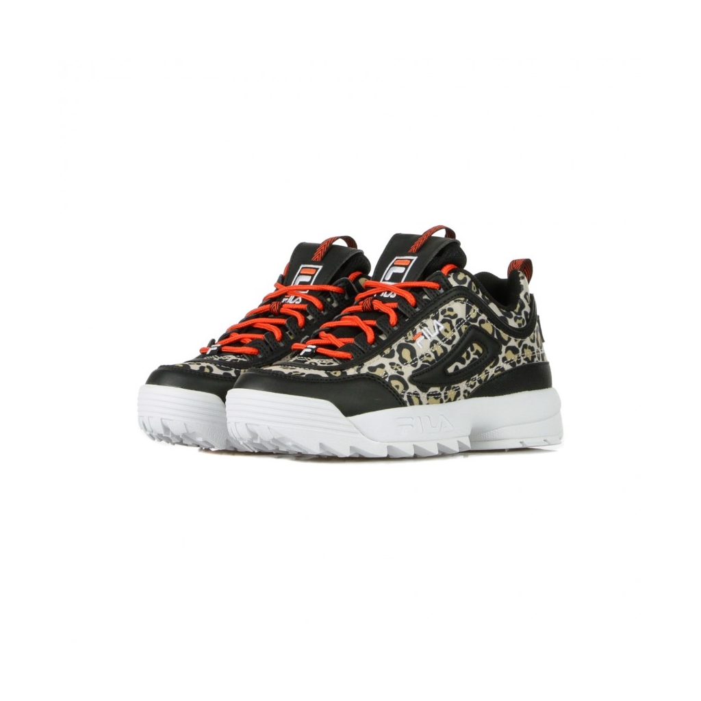 SCARPA BASSA DISRUPTOR ANIMAL WMN LEOPARD/BLACK
