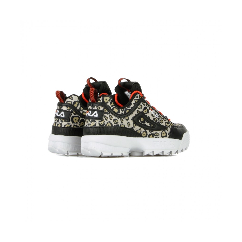 SCARPA BASSA DISRUPTOR ANIMAL WMN LEOPARD/BLACK