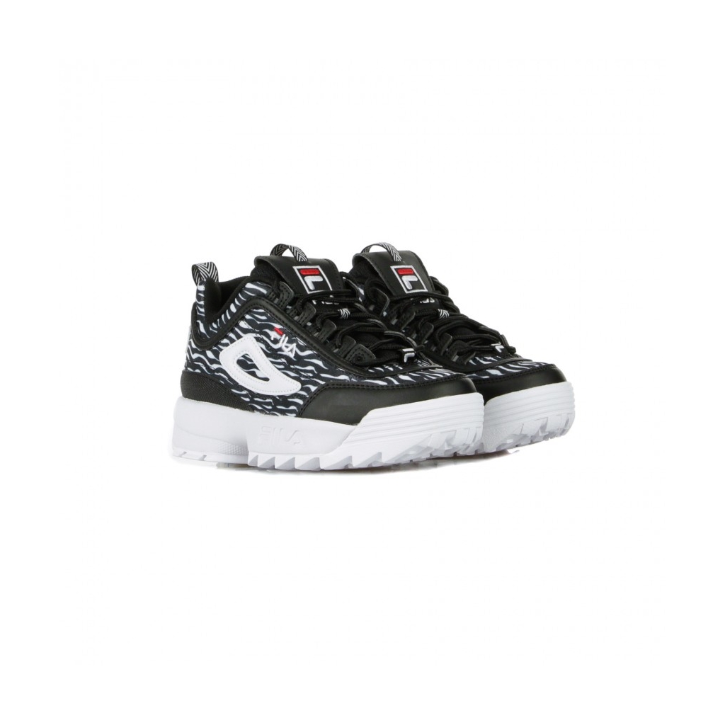 SCARPA BASSA DISRUPTOR ANIMAL WMN ZEBRA BLACK