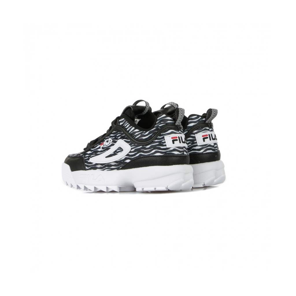 SCARPA BASSA DISRUPTOR ANIMAL WMN ZEBRA BLACK