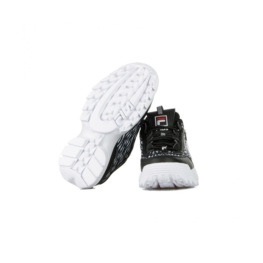 SCARPA BASSA DISRUPTOR ANIMAL WMN ZEBRA BLACK