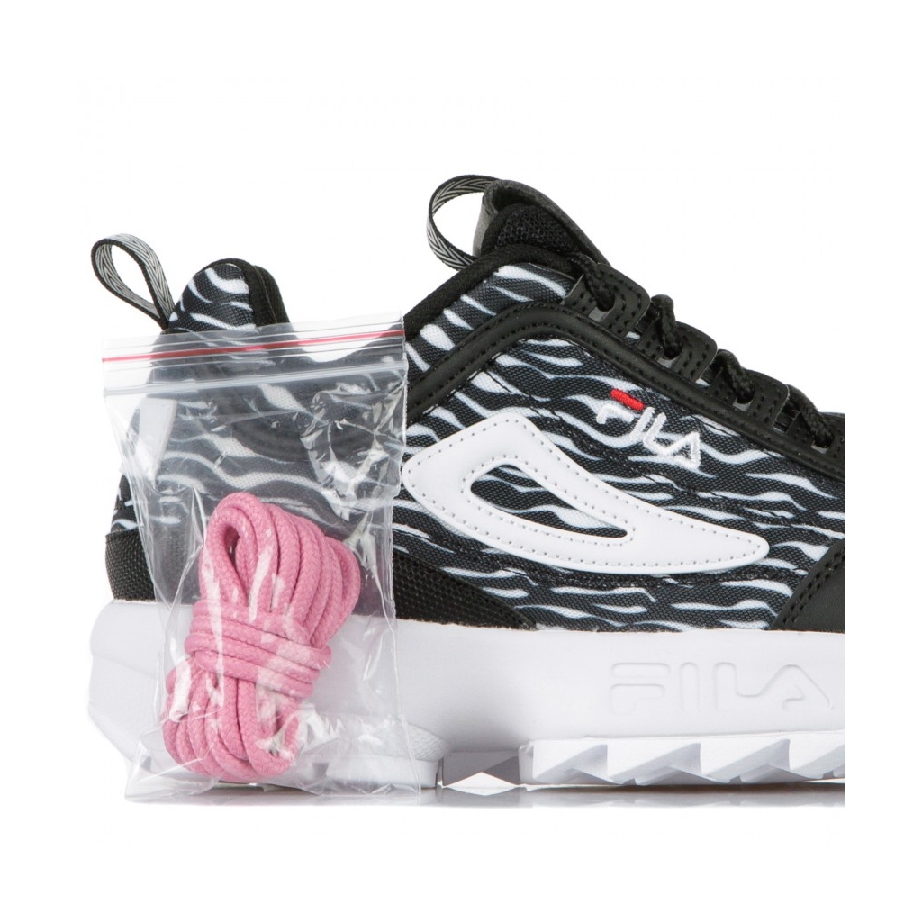 SCARPA BASSA DISRUPTOR ANIMAL WMN ZEBRA BLACK