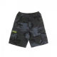 PANTALONE CORTO JOGGER CARGO CAMO SHORTS BLACK