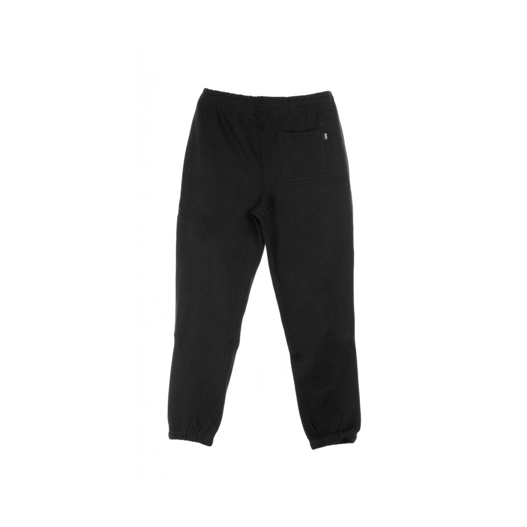 PANTALONE TUTA FELPATO ESSENTIALS FLEECE PANT BLACK
