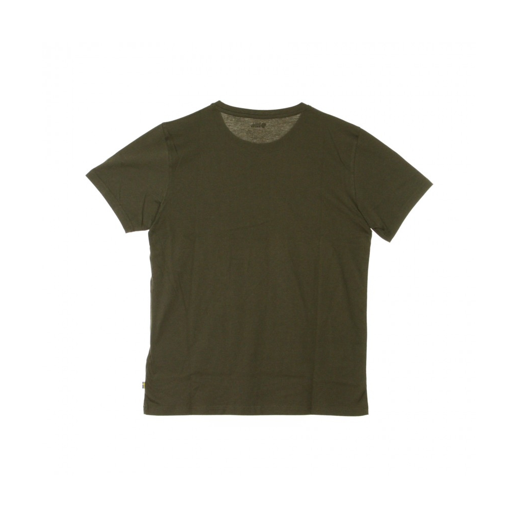 MAGLIETTA FJALLRAVEN LOGO T-SHIRT DARK OLIVE