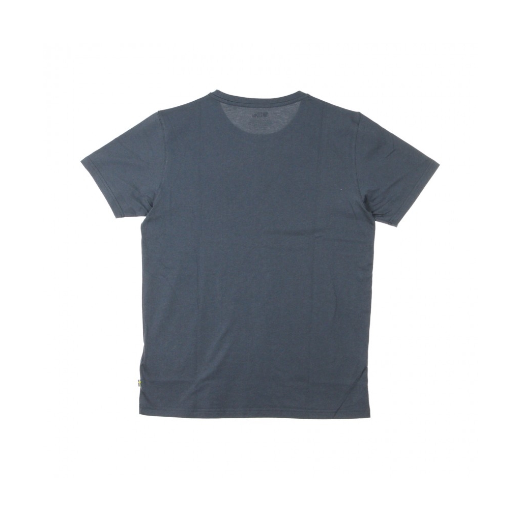 MAGLIETTA FJALLRAVEN LOGO T-SHIRT NAVY