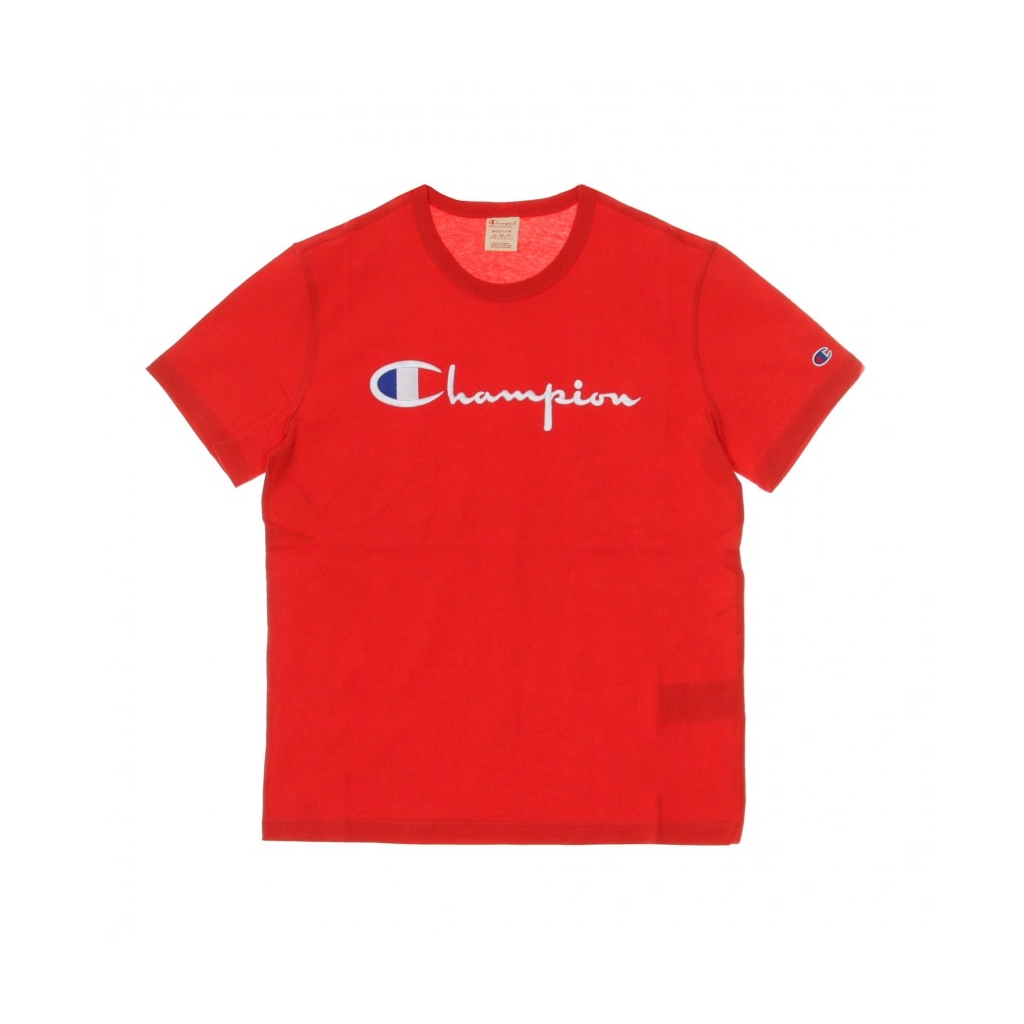 MAGLIETTA CREWNECK TEE BYR RED