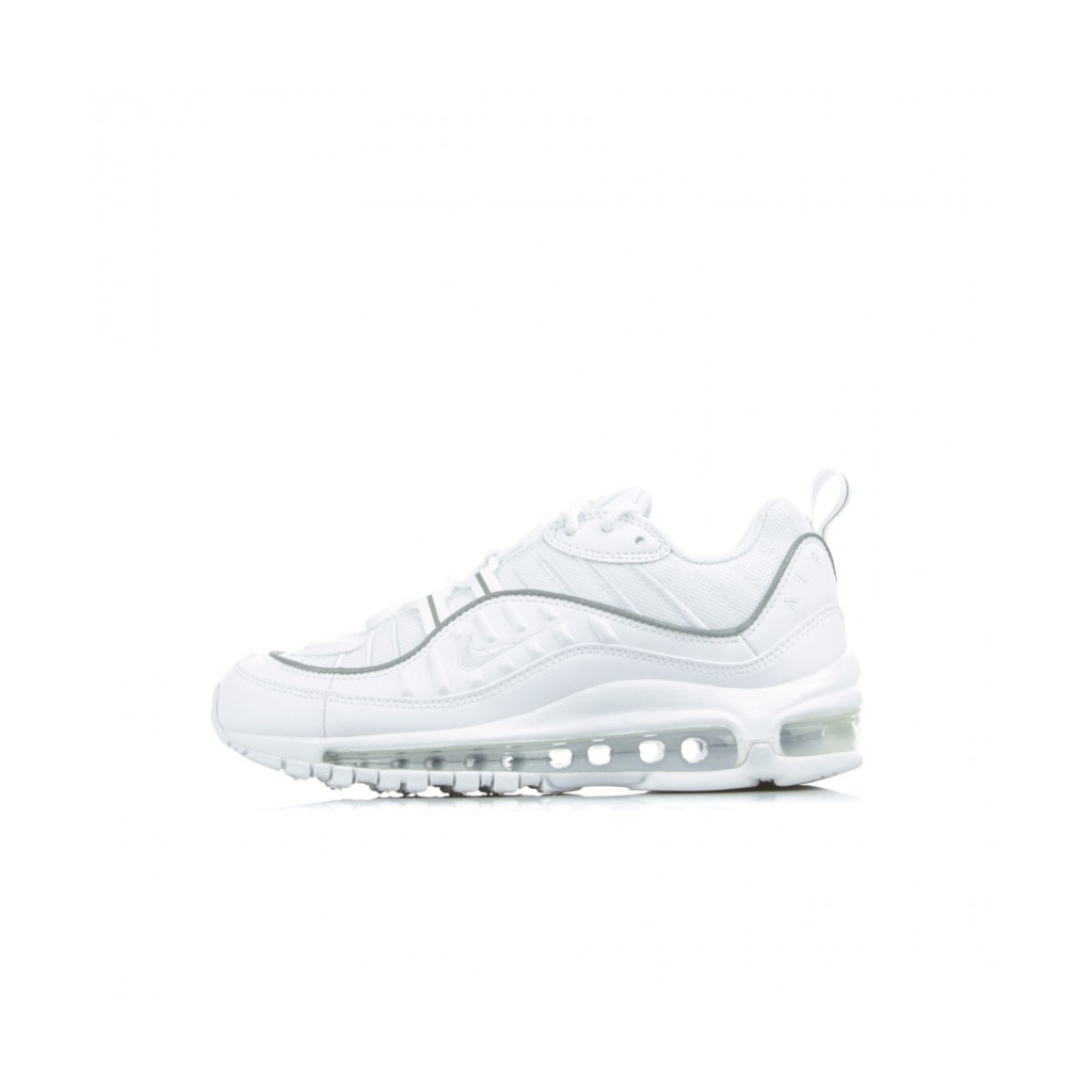 SCARPA BASSA W AIR MAX 98 WHITE/WHITE/WHITE