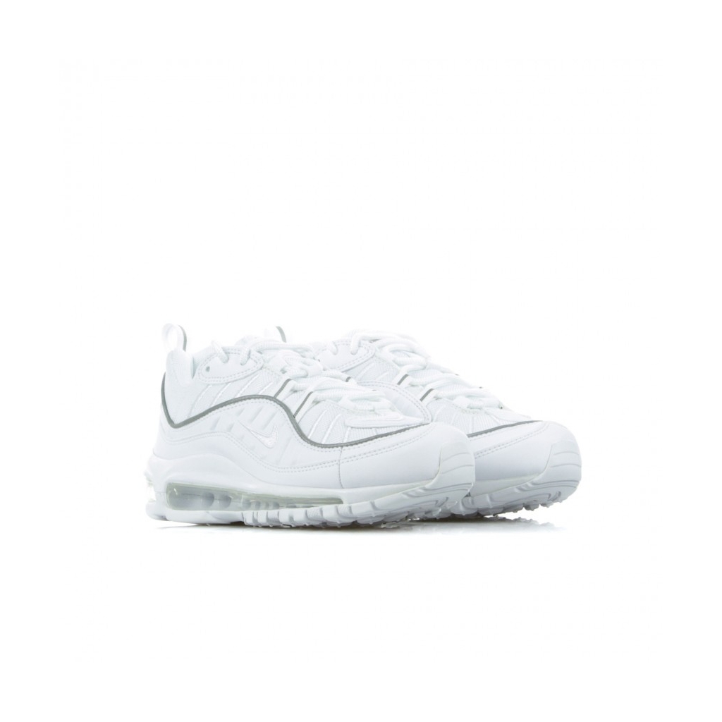 SCARPA BASSA W AIR MAX 98 WHITE/WHITE/WHITE