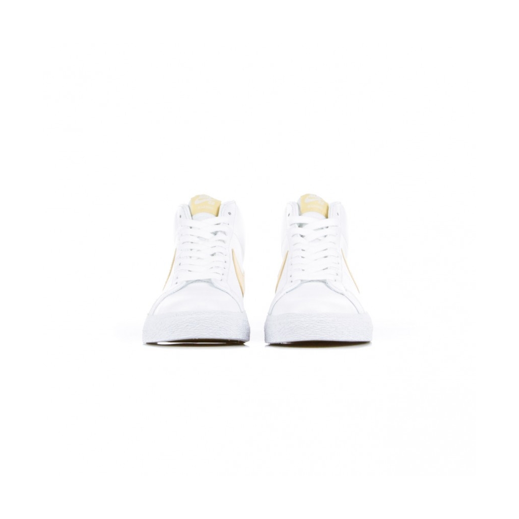 SCARPA ALTA SB ZOOM BLAZER MID PREMIUM WHITE/CELESTIAL GOLD