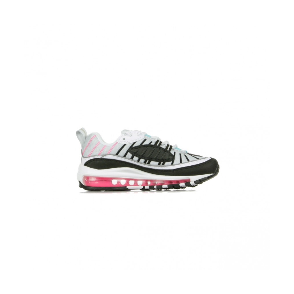 SCARPA BASSA W AIR MAX 98 PURE PLATINUM/AURORA GREEN/BLACK