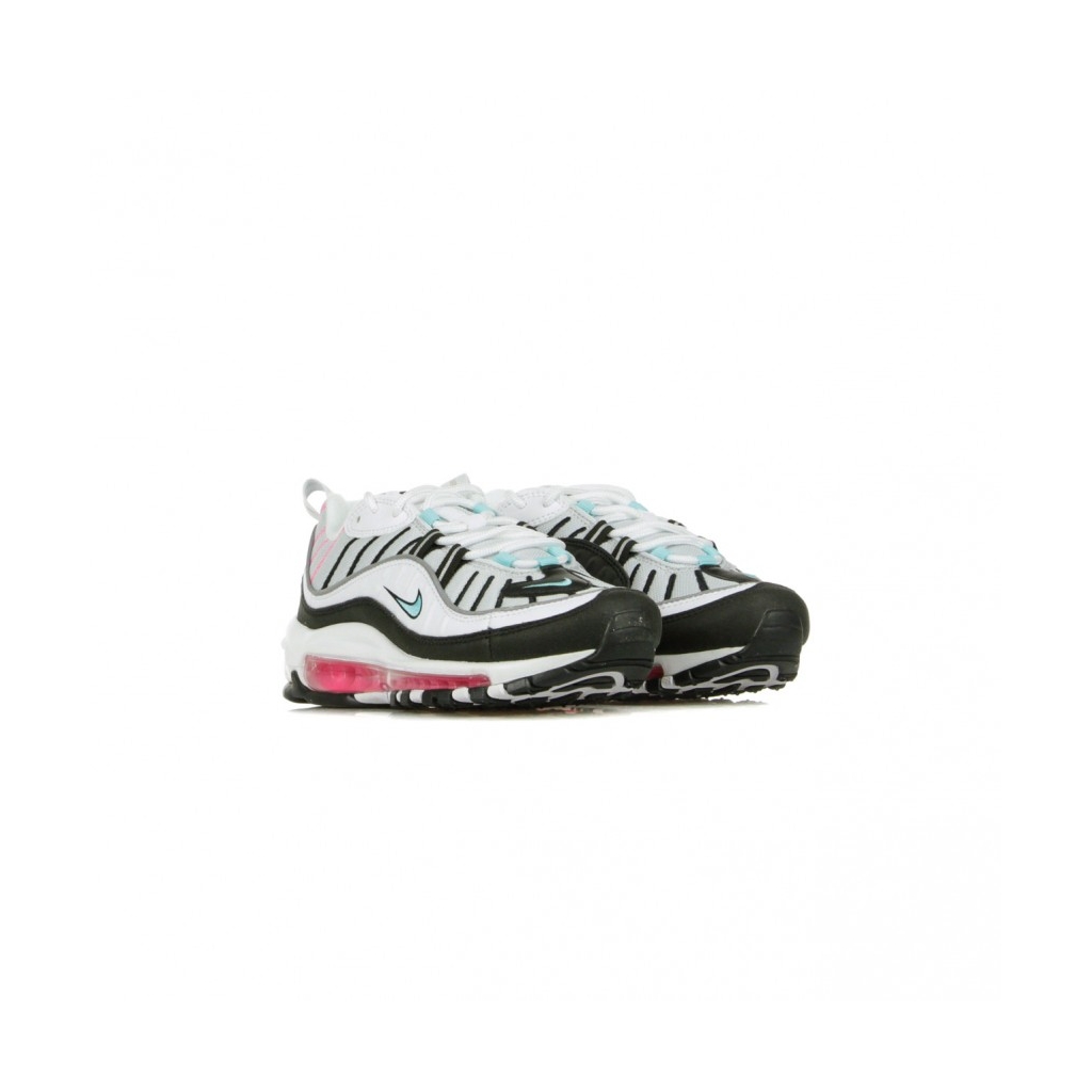 SCARPA BASSA W AIR MAX 98 PURE PLATINUM/AURORA GREEN/BLACK