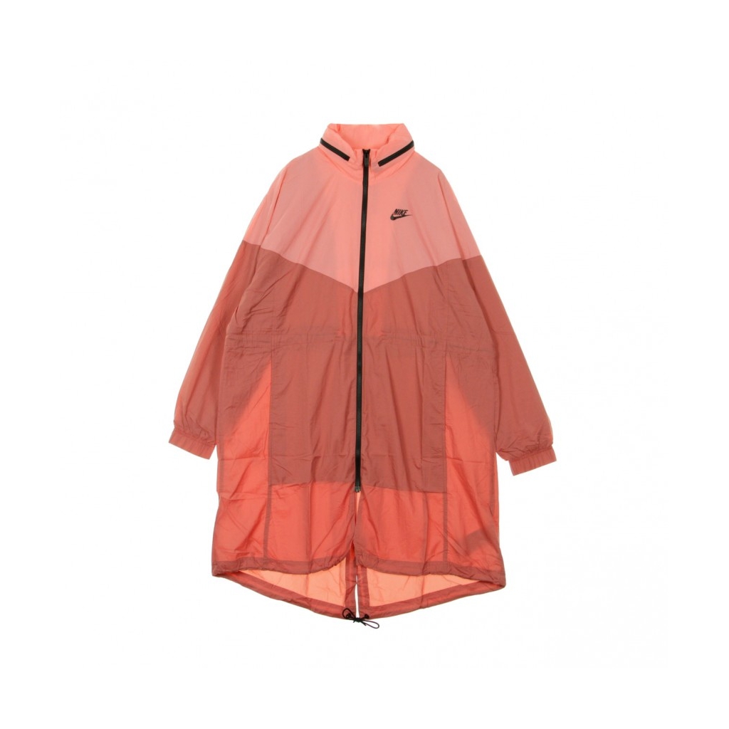 GIACCA COACH JACKET W WINDRUNNER JACKET TRENCH LIGHT REDWOOD/SUNBLUSH/BLACK
