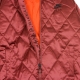 GIUBBOTTO BOMBER W AIR SYNTHETIC FILL JACKET SATIN CEDAR/TEAM ORANGE/BLACK