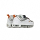 SCARPA BASSA W AIR MAX 98 PREMIUM WHITE/STARFISH/WOLF GREY/GYM RED