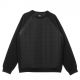 FELPA LEGGERA GIROCOLLO PE CREW WINTER BLACK/BLACK