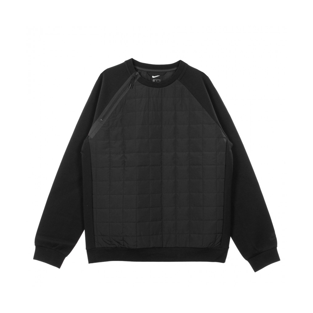 FELPA LEGGERA GIROCOLLO PE CREW WINTER BLACK/BLACK
