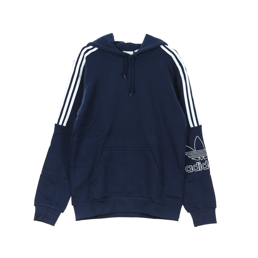 FELPA CAPPUCCIO OUTLINE HOODIE COLLEGIATE NAVY