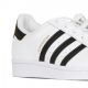 SCARPA BASSA SUPERSTAR W CLOUD WHITE/CORE BLACK/CLOUD WHITE