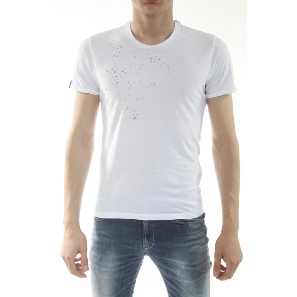 T-SHIRT MAGLIA PEINTRE BIANCO