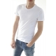 T-SHIRT MAGLIA PEINTRE BIANCO