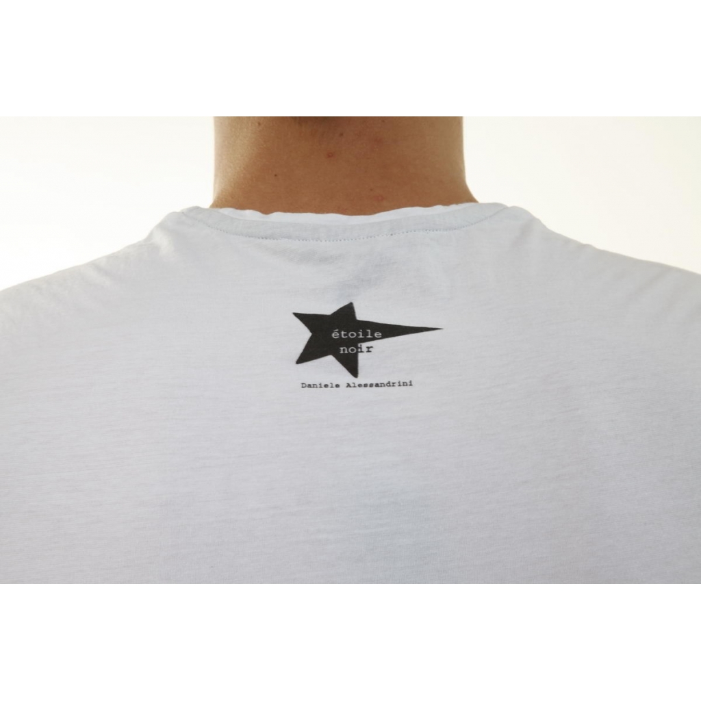 T-SHIRT MAGLIA PEINTRE BIANCO