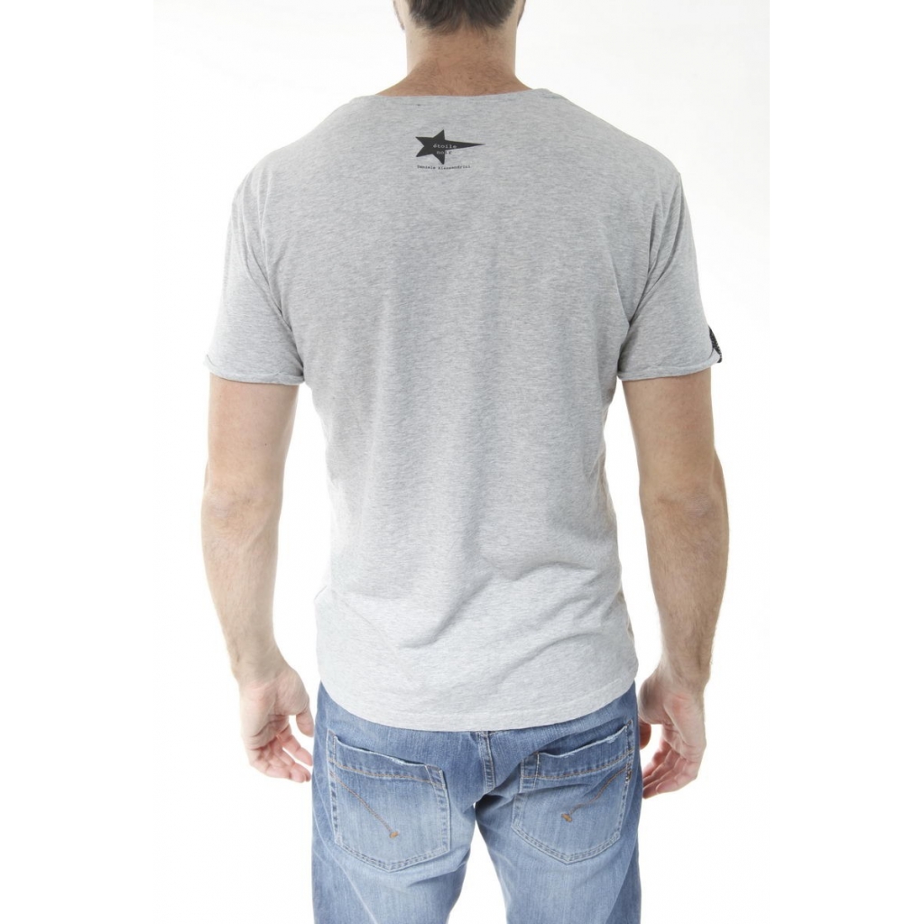 T-SHIRT MAGLIA PEINTRE GRIGIO