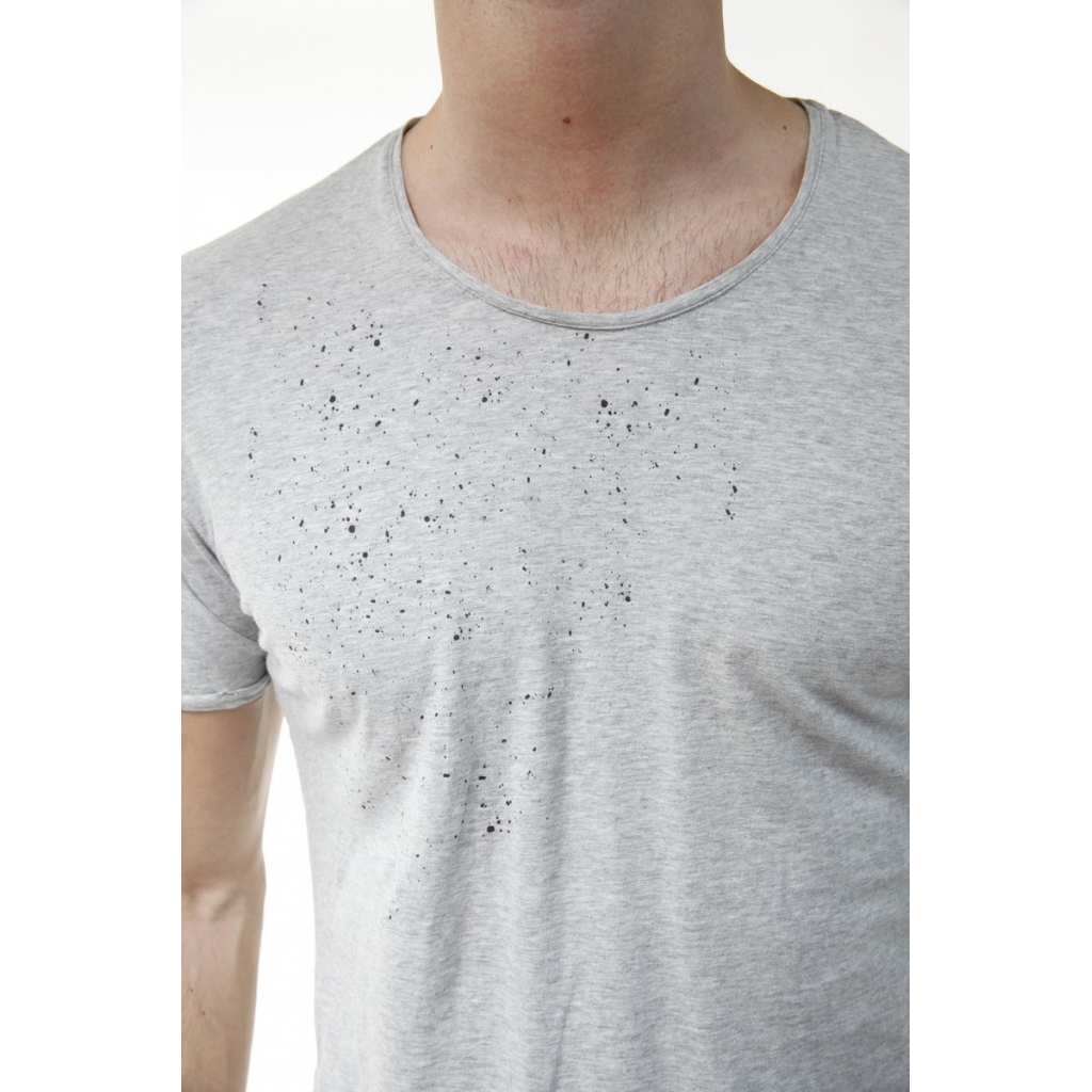 T-SHIRT MAGLIA PEINTRE GRIGIO