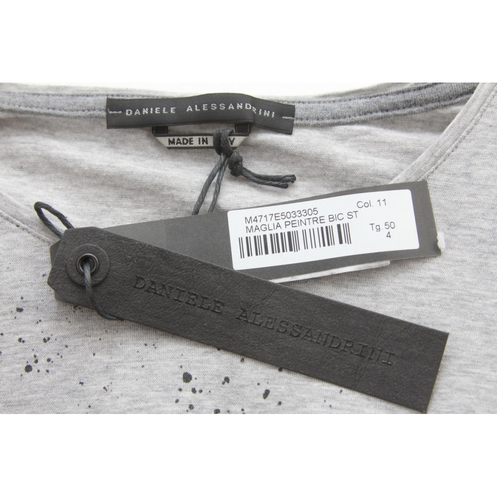 T-SHIRT MAGLIA PEINTRE GRIGIO