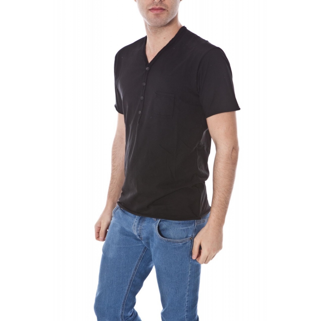 T-SHIRT MAGLIA SIRTAKI NERO