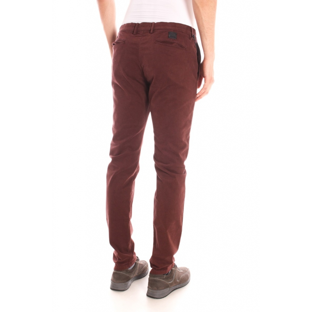 PANTALONI BORDEAUX