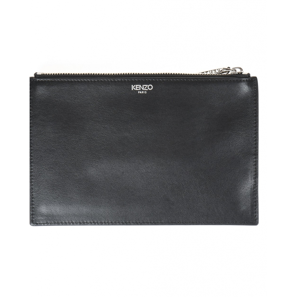 BUSTINA A5 EYE CLUTCH NERO