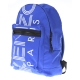 ZAINO LARGE KENZO LOGO BACKPACK BLU