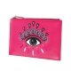 BUSTINA A5 EYE CLUTCH ROSA