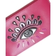 BUSTINA A5 EYE CLUTCH ROSA