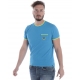 T-SHIRT TIGER POCKET T SHIRT AZZURRO