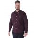 CAMICIA TIGER SHIRT BORDEAUX