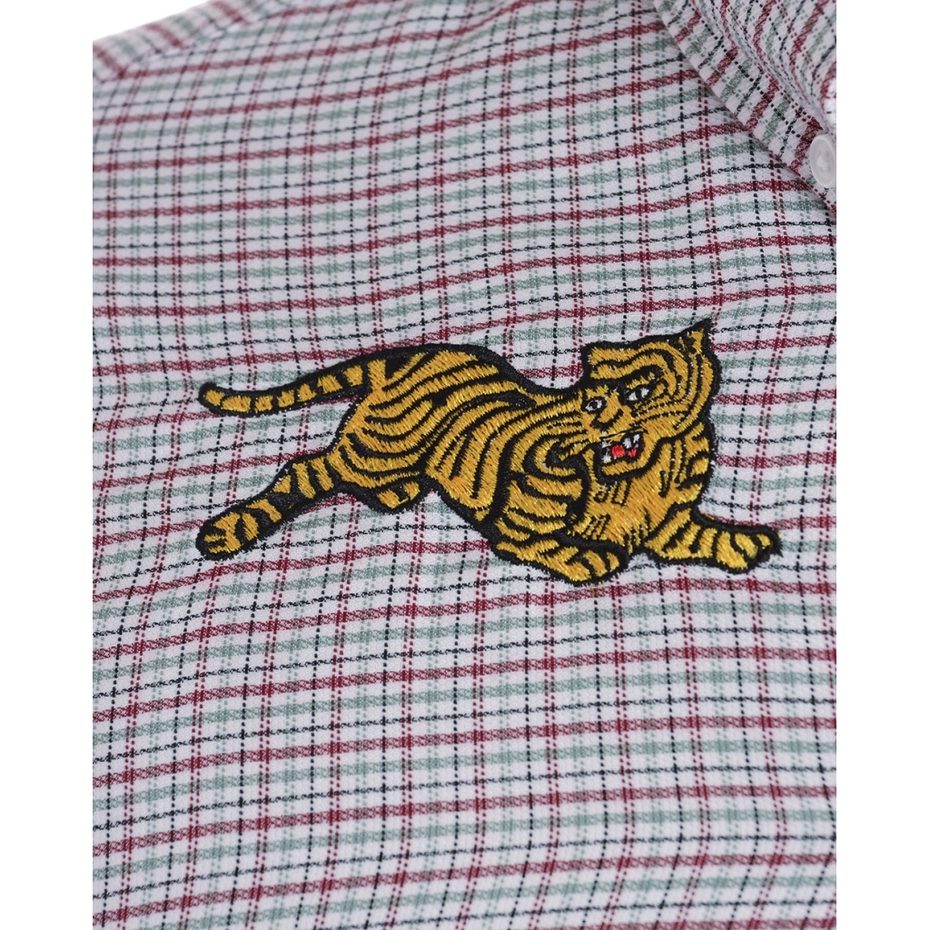 CAMICIA JUMPING TIGER CHECK SHIRT MULTICOLORE