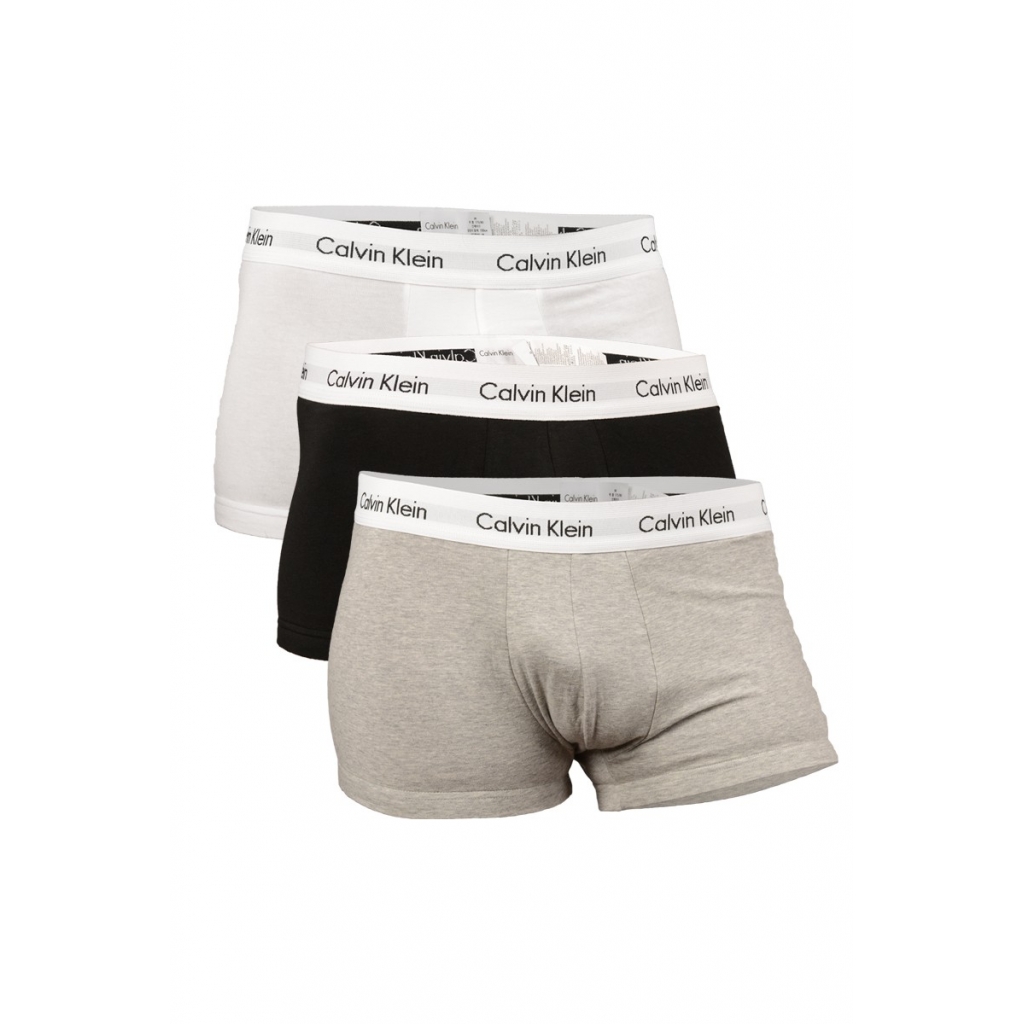 3 BOXER LOW RISE TRUNKS NERO