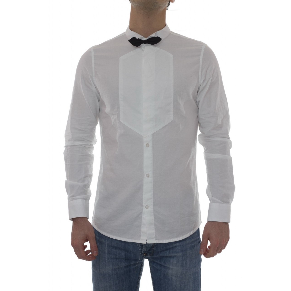 CAMICIA CAMICIA DE CAMPAGNE PAPILLON BIANCO