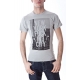 T-SHIRT MAGLIA GIRO MM RIC E ST E ST N GRIGIO