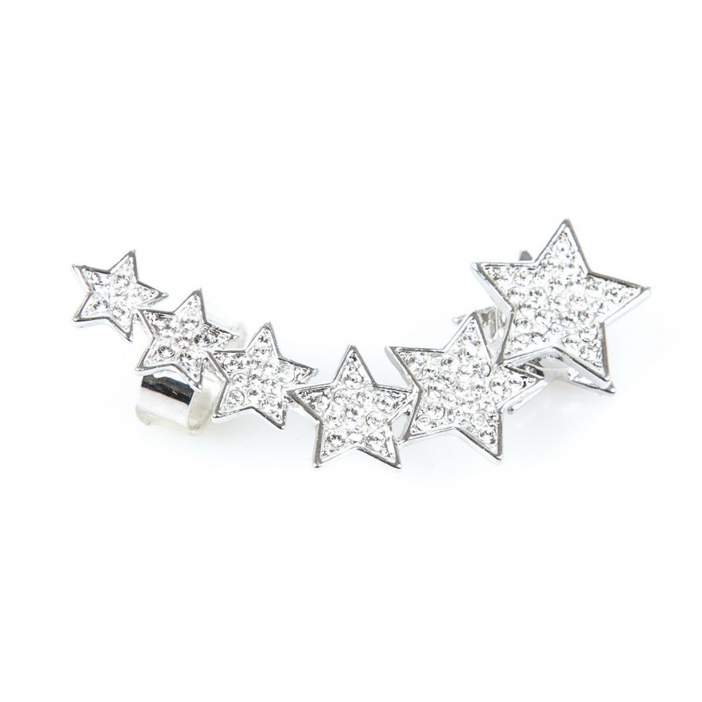 ORECCHINI ORECCHINO MONO GALAXY ARGENTO