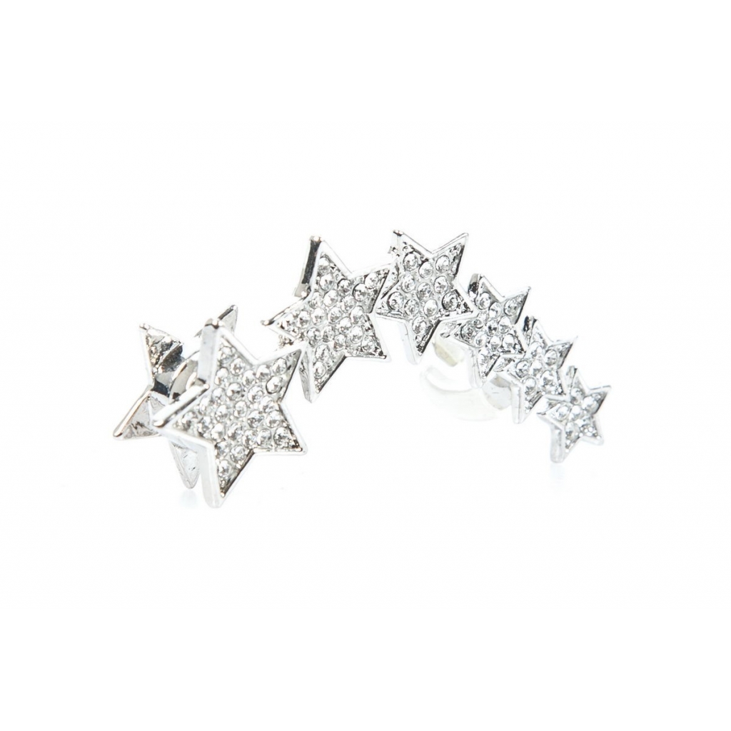 ORECCHINI ORECCHINO MONO GALAXY ARGENTO