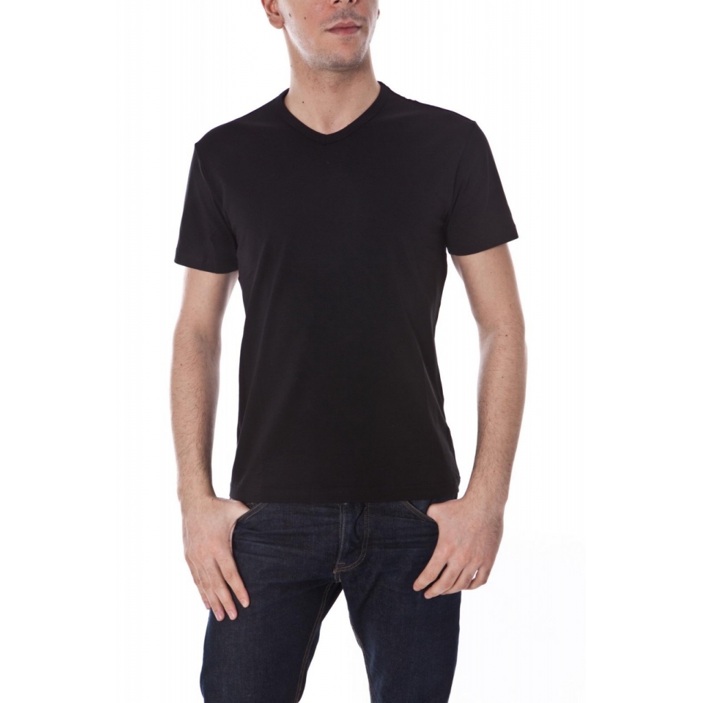 T-SHIRT MAGLIA FILE NERO