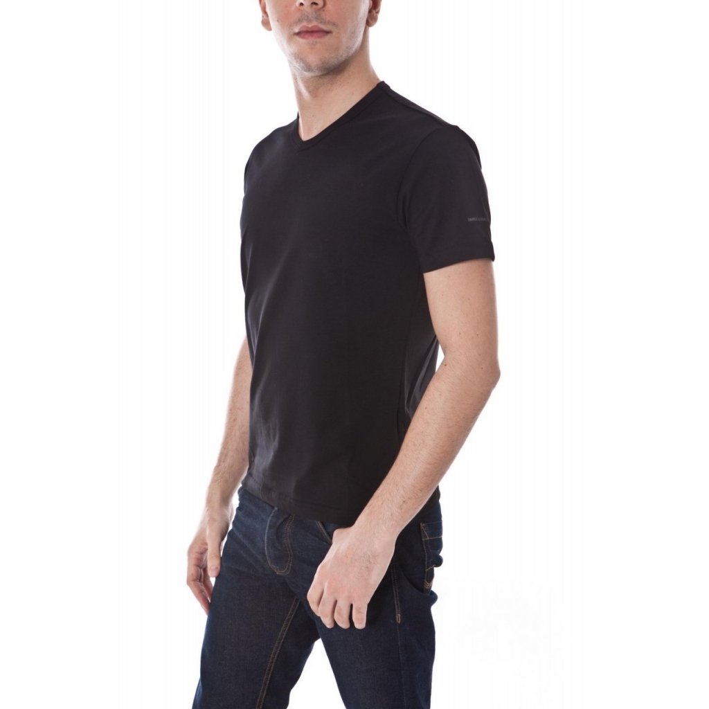 T-SHIRT MAGLIA FILE NERO