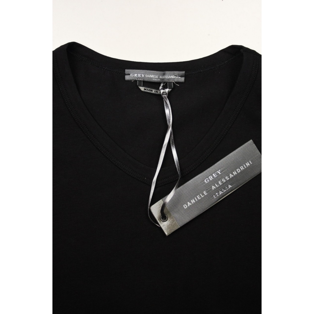 T-SHIRT MAGLIA FILE NERO