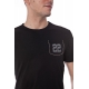 T-SHIRT MAGLIA 22 TASCA ZIP ST NERO