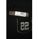 T-SHIRT MAGLIA 22 TASCA ZIP ST NERO